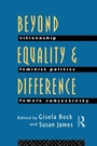 Cover: Beyond Equality and Difference - Routledge