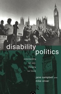 Cover: Disability Politics - Routledge