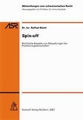Cover: Spin-off - St&auml;mpfli Verlag AG
