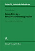 Cover: Grundriss des Sozialversicherungsrechts - St&auml;mpfli Verlag AG