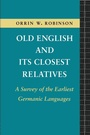 Cover: Old English and its Closest Relatives - Routledge
