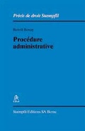Cover: Proc&eacute;dure administrative - St&auml;mpfli Verlag AG