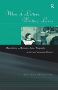 Cover: Men of Letters, Writing Lives - Routledge