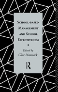 Cover: School-Based Management and School Effectiveness - Routledge
