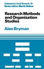 Cover: Research Methods and Organization Studies - Routledge