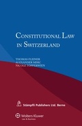 Cover: Constitutional Law in Switzerland - St&auml;mpfli Verlag AG