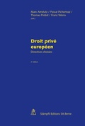 Cover: Droit priv&eacute; europ&eacute;en - St&auml;mpfli Verlag AG