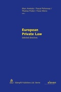 Cover: European Private Law - St&auml;mpfli Verlag AG
