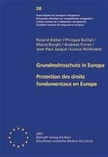 Cover: Grundrechtsschutz in Europa /Protection des droits fondamentaux en Europe - St&auml;mpfli Verlag AG