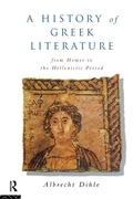 Cover: History of Greek Literature - Routledge