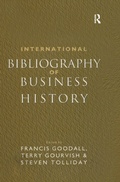 Cover: International Bibliography of Business History - Routledge