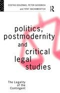 Cover: Politics, Postmodernity and Critical Legal Studies - Routledge