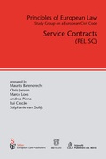 Cover: Service Contracts (PEL SC) - St&auml;mpfli Verlag AG