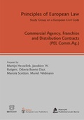 Cover: Commercial Agency, Franchise and Distribution Contracts - St&auml;mpfli Verlag AG