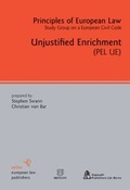Cover: Unjustified Enrichment - St&auml;mpfli Verlag AG