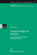 Cover: Lizenzvertr&auml;ge im Konkurs - St&auml;mpfli Verlag AG