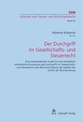 Cover: Der Durchgriff im Gesellschafts- und Steuerrecht - St&auml;mpfli Verlag AG