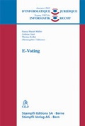 Cover: E-Voting - St&auml;mpfli Verlag AG