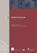 Cover: Model Family Code - St&auml;mpfli Verlag AG