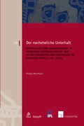Cover: Der nacheheliche Unterhalt - St&auml;mpfli Verlag AG
