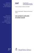 Cover: Les acteurs culturels en droit social - St&auml;mpfli Verlag AG