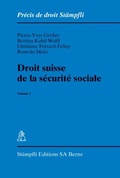 Cover: Droit suisse de la s&eacute;curit&eacute; sociale. Volume I - St&auml;mpfli Verlag AG