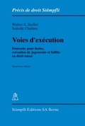 Cover: Voies d'ex&eacute;cution - St&auml;mpfli Verlag AG