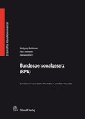 Cover: Bundespersonalgesetz (BPG) - St&auml;mpfli Verlag AG