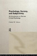 Cover: Psychology Society & Subject - Routledge