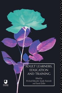 Enlarge image Cover: Adult Learners, Education and Training - Routledge