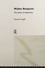Cover: Walter Benjamin - Routledge