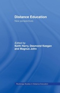 Cover: Distance Education: New Perspectives - Routledge