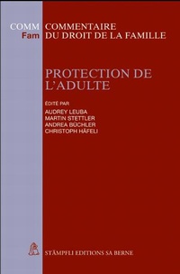 Enlarge image Cover: Protection de l'adulte - Stämpfli Verlag AG
