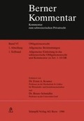 Cover: Obligationenrecht: Die einzelnen Vertragsverh&auml;ltnisse, Gesellschaftsrecht, Wertpapierrecht, Art. 363-1186 / Obligationenrecht. Allgemeine Bestimmungen. Art. 1-183 - St&auml;mpfli Verlag AG