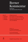 Cover: Der Arbeitsvertrag. Der Einzelarbeitsvertrag. Art. 319-330b OR Einleitung und Kommentar. Band VI, 2. Abteilung, 2. Teilband, 1. Abschnitt - St&auml;mpfli Verlag AG