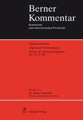 Cover: M&auml;ngel des Vertragsabschlusses, Art. 23-31 OR - St&auml;mpfli Verlag AG