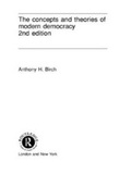 Cover: Concepts and Theories of Modern Democracy - Routledge