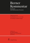 Cover: Das Darlehen, Art. 312-318 OR - St&auml;mpfli Verlag AG