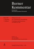 Cover: Die kaufm&auml;nnische Buchf&uuml;hrung - St&auml;mpfli Verlag AG