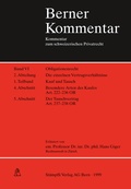 Cover: Obligationenrecht: Die einzelnen Vertragsverh&auml;ltnisse, Gesellschaftsrecht, Wertpapierrecht, Art. 363-1186 / Kauf und Tausch - Die Schenkung. Art. 184-252 / Besondere Arten des Kaufs Artikel 222-236 OR. Der Tauschvertrag Artikel 237-238 OR - St&auml;mpfli Verlag AG
