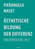 Cover: &Auml;sthetische Bildung der Differenz - BoD - Books on Demand