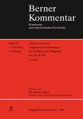 Cover: Obligationenrecht: Die einzelnen Vertragsverh&auml;ltnisse, Gesellschaftsrecht, Wertpapierrecht, Art. 363-1186 / Obligationenrecht. Allgemeine Bestimmungen. Art. 1-183 / Allgemeine Bestimmungen. Die Erf&uuml;llung der Obligation - St&auml;mpfli Verlag AG