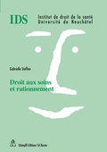 Cover: Droit aux soins et rationnement - St&auml;mpfli Verlag AG