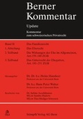 Cover: Berner Kommentar Update - Art. 159-251 ZGB, Lieferung 6, Die Wirkungen der Ehe im Allgemeinen/Das G&uuml;terrecht der Ehegatten. (Eherecht). (Vormals G&uuml;terrecht der Ehegatten) - St&auml;mpfli Verlag AG