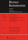 Cover: Berner Kommentar Update - Kindsrecht, Art. 252-295 ZGB - St&auml;mpfli Verlag AG