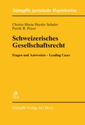 Cover: Schweizerisches Gesellschaftsrecht - St&auml;mpfli Verlag AG