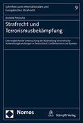 Cover: Strafrecht und Terrorismusbek&auml;mpfung - St&auml;mpfli Verlag AG