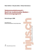 Cover: Telekommunikationsrecht - Recht der audiovisuellen Medien - Stromversorgungsrecht, Entwicklungen 2008 - St&auml;mpfli Verlag AG