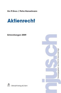 Abbildung von: Aktienrecht, Entwicklungen 2009 - Stämpfli Verlag