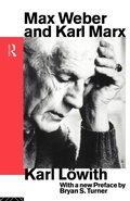 Cover: Max Weber and Karl Marx - Routledge